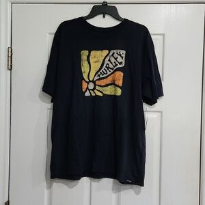 NWT Hurley Everyday Sunflower T-Shirt Size XL